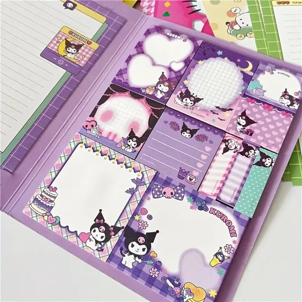 #FAM-070 Hello Kitty NoteBook Notepad Sticky Note Book - You Choose - Picture 3 of 9